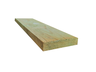 1.8m 19mm x 150mm (6x1) Rough Sawn Tanalised