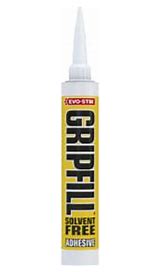 350ml Gripfill Yellow Solvent Free Adhesive (box 12).