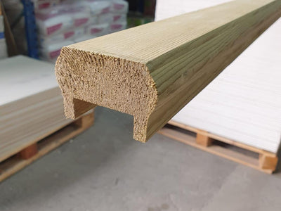 3.6mtr Tanalised Decking Handrail/Baserail