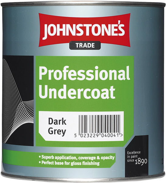Johnstones Dark Grey Professional Undercoat 500ml - Formby Timber ...