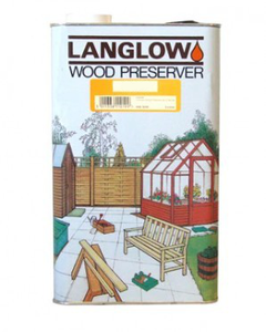 1 Litre Dark Green Langlow Wood Preserver