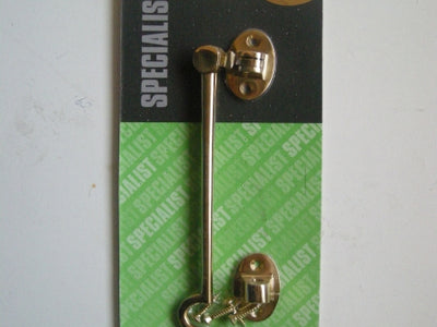 6" (150MM) SPECIALIST BRASS DOOR HOOK