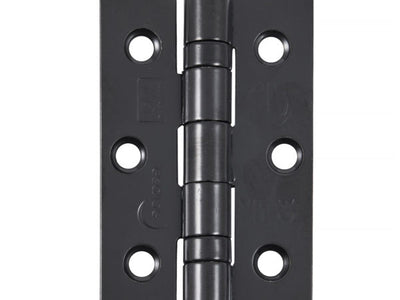 75mm/3" Black Ball Bearing Hinges(1 pair)