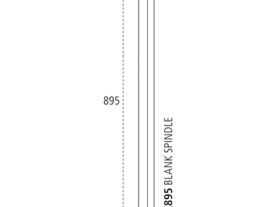 32mm PINE SQUARE/BLANK SPINDLE