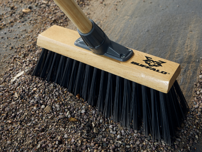BUFFALO 12" STIFF PVC BROOM HEAD