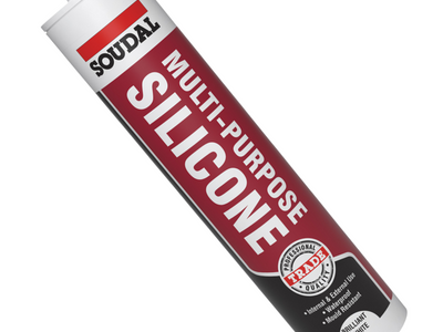 Soudal Multi-Purpose Silicone Brilliant White