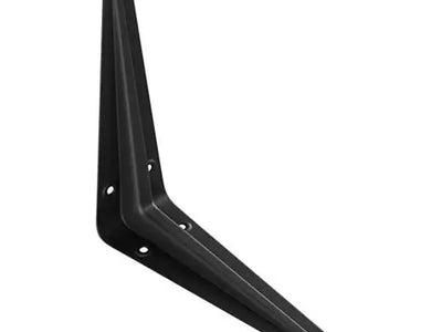 250x200 (10x8) BLACK LONDON SHELF BRACKET