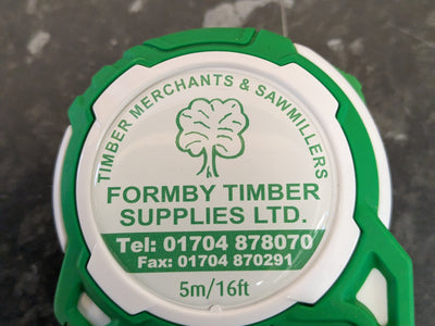 FORMBY TIMBER TAPE MEASURE 5mtr