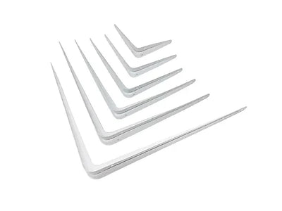 250x200 (10x8) WHITE LONDON SHELF BRACKET