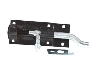 TOWER BOLT 6" (150mm) EPOXY BLACK NECKED