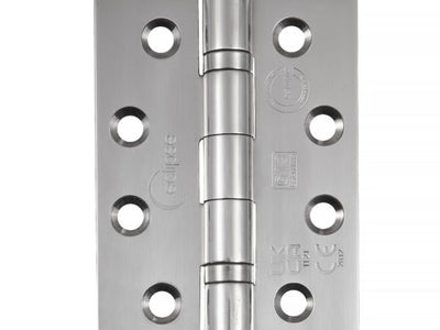 100mm/4" Polished Stainless Ball Bearing Hinges(1&1/2pair)