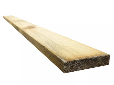 3.6mtr 25mm x 100mm (4x1) Rough Sawn Tanalised