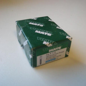 10 x 11/4 Twin Thread Woodscrews Zinc Plated Pozi qty200