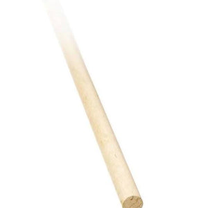 WOODEN BROOM HANDLE 1200x24mm