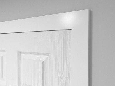 4.4mtr 18mm x 69mm White Primed Square Edge MDF Architrave