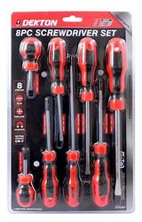 DEKTON 8pce SCREWDRIVER SET
