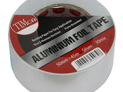 50mmX45m ALUMINIUM FOIL TAPE 30mic