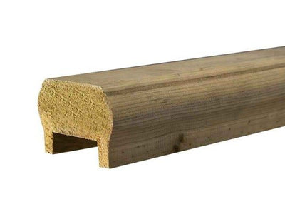 3.6mtr Tanalised Decking Handrail/Baserail