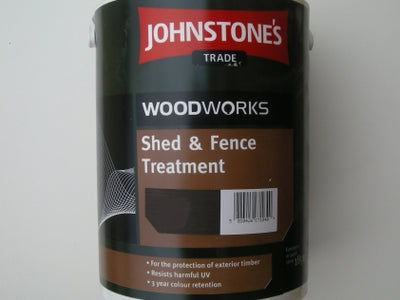 5 Litre Green Johnstones Shed & Fence Treatment