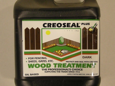 4 Litre Dark Brown Creocote Substitute Wood Treatment