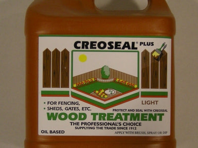 4 Litre Light Brown Creocote Substitute Wood Treatment