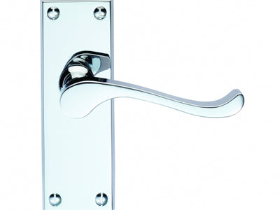 Carlisle Brass CBS55CP Victorian Scroll Lever Handles (Pair)