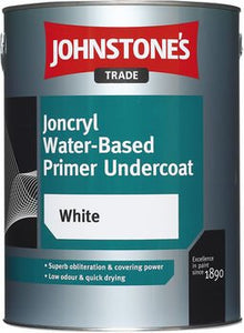 5 Litres Johnstones Joncryl Water Based Primer Undercoat