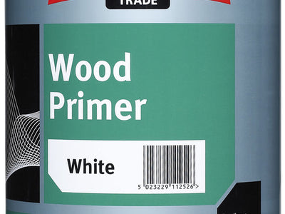 5 Litres White Johnstones Wood Primer
