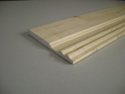 19mm x 219mm Double Sunk Victorian Skirting (Price Per Mtr.)