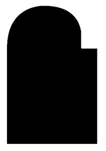 Pine Staff Glass Bead 20 x 15 x 2400mm