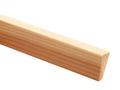 Pine Angled Glass Bead 15 x 12 x 2400mm