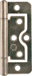 2" (50mm) SPECIALIST FLUSH HINGE BRASS PLATED(PAIR)