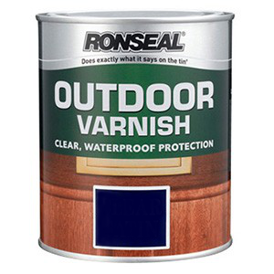 250 ml Gloss Ronseal Outdoor Varnish