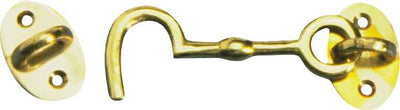 3" (75MM) SPECIALIST BRASS DOOR HOOK