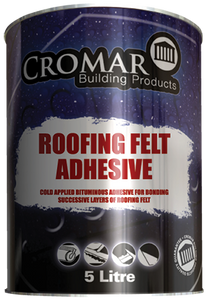 5 Litre Cromar Roofing Felt Adhesive