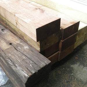 10x5 Green Treated incised Railway Sleeper 2.4mtr