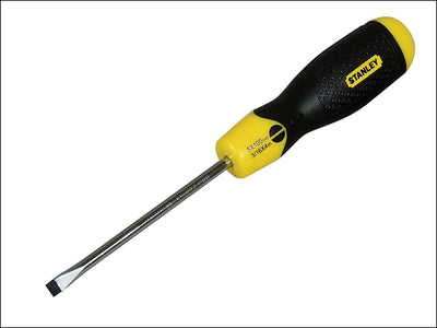 5mm x 100mm Stanley Cushion Grip Screwdriver Flared