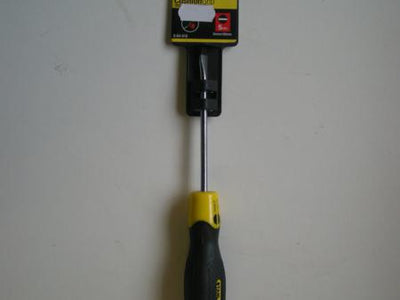 5mm x 100mm Stanley Cushion Grip Screwdriver Flared