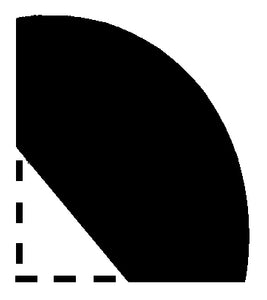Pine Quadrant 16 x 16 x 2400mm