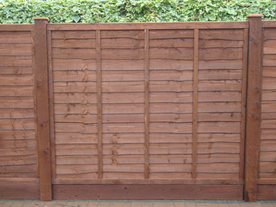 6ft x 6ft Waney Lap Fence Panel