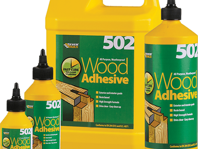 1 Litre Everbuild All Purpose Weatherproof Wood Adhesive 502