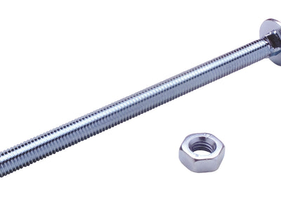 M6 x 50 BZP Coach Bolts